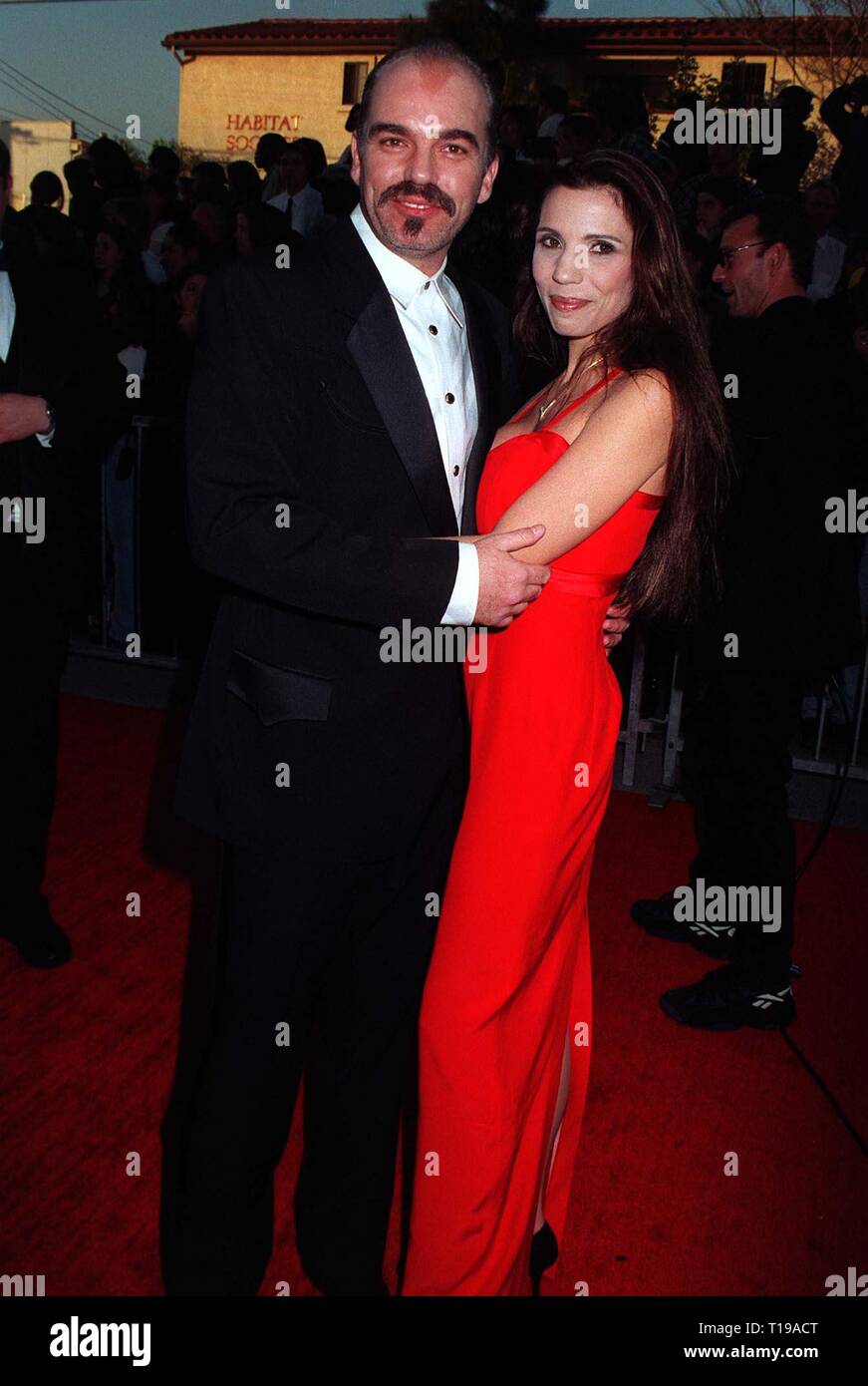 LOS ANGELES, CA. February 23, 1997: Actor BILLY BOB THORNTON & wife PIETRA  DAWN CHERNIAK at the Screen Actors Guild Awards. Pix: PAUL SMITH Stock  Photo - Alamy