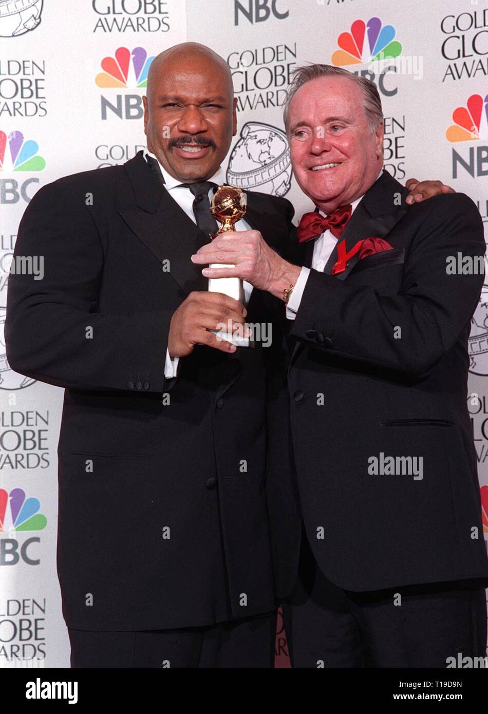 LOS ANGELES, CA January 18, 1998 Actors VING RHAMES (left) & JACK