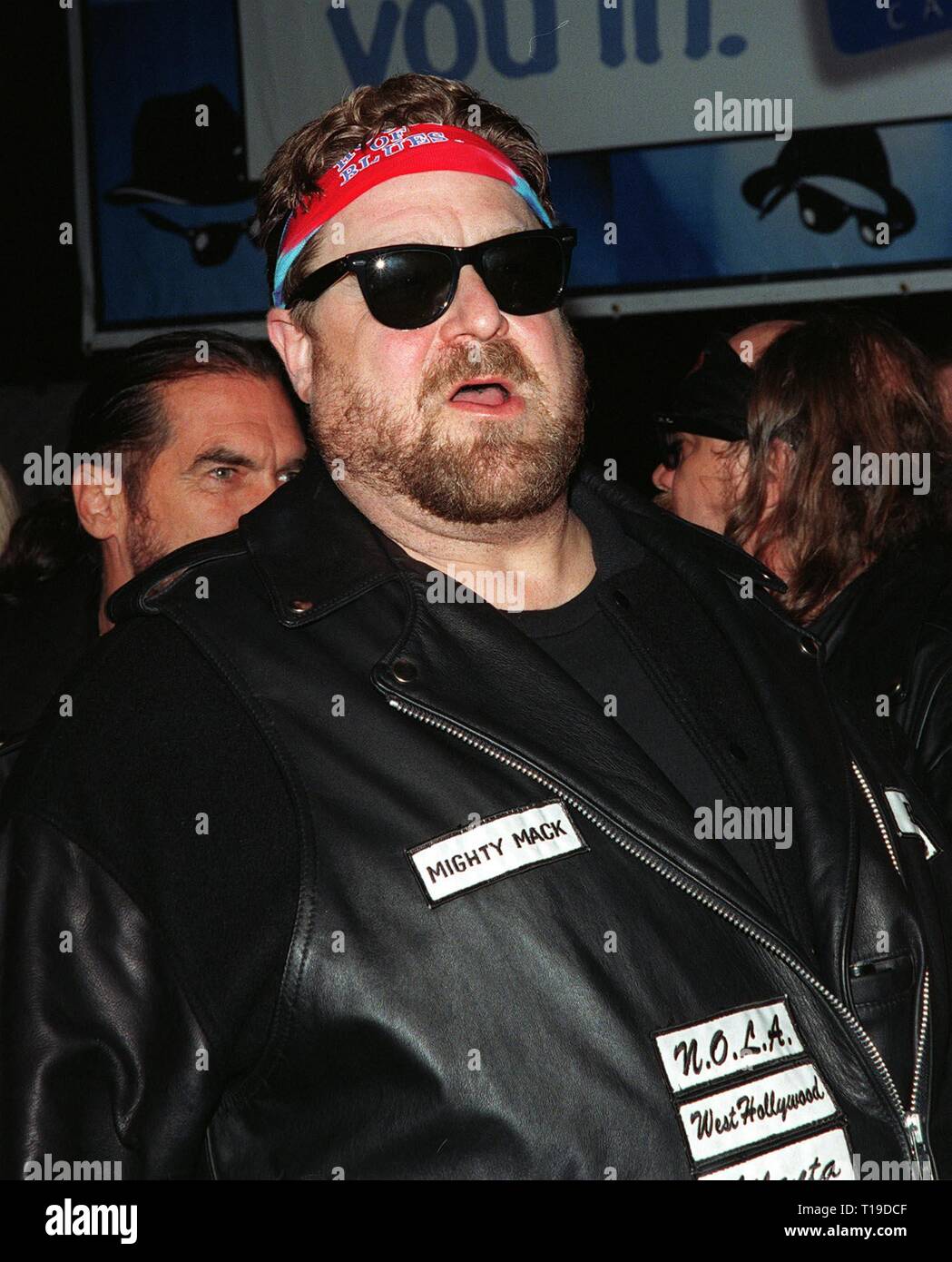 LOS ANGELES, CA - January 31, 1998: Actor JOHN GOODMAN at the premiere of his new movie, 'Blues Brothers 2000,' at Universal Amphitheatre,  Hollywood. Stock Photo
