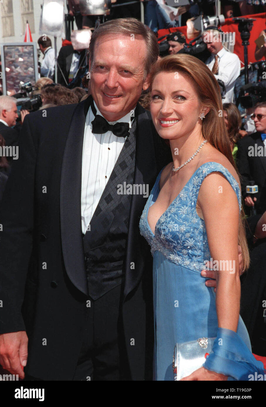 LOS ANGELES, CA September 13, 1998 Actress JANE SEYMOUR & husband