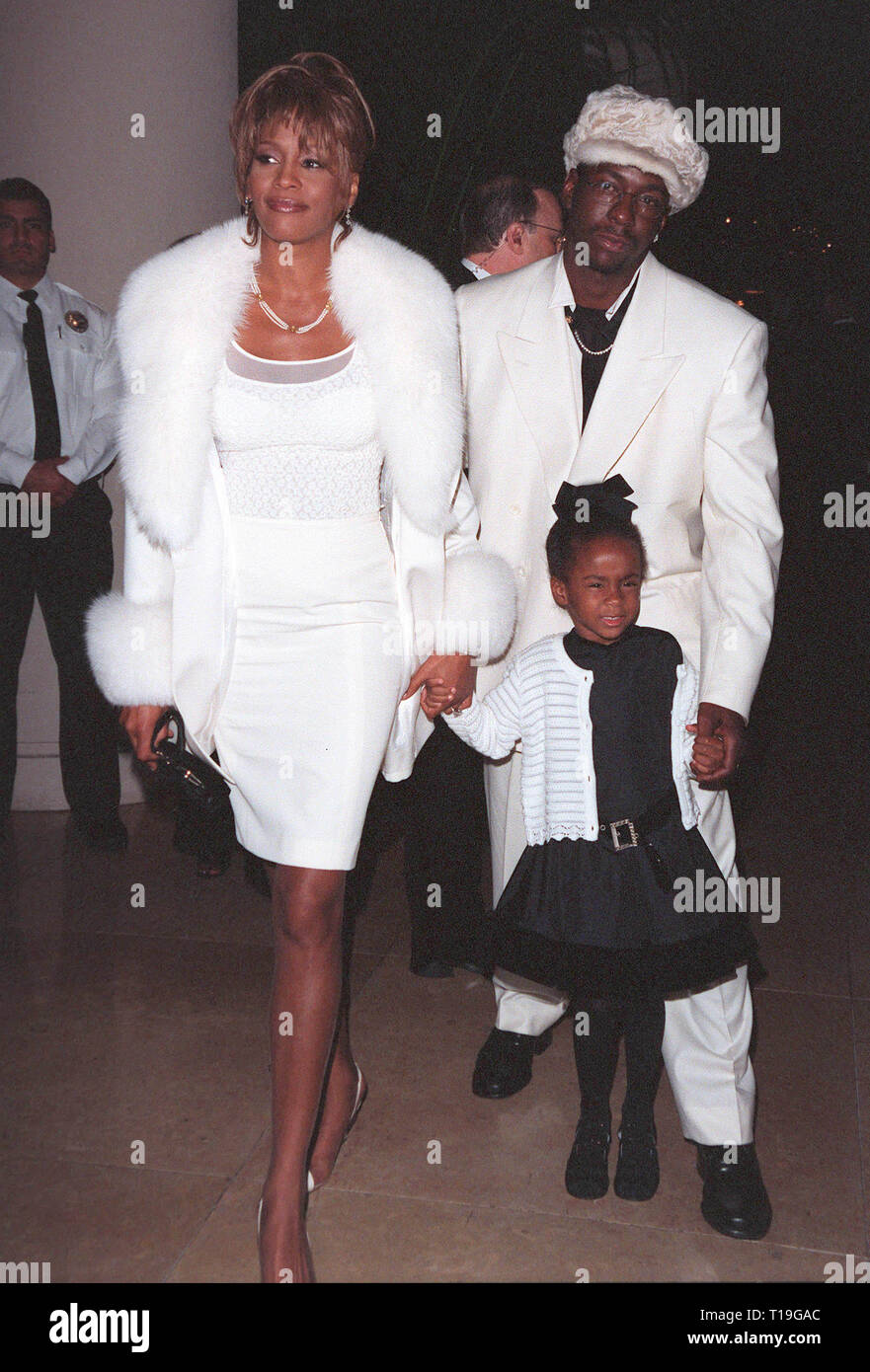 LOS ANGELES, CA - October 11, 1998: Singer/actress WHITNEY HOUSTON