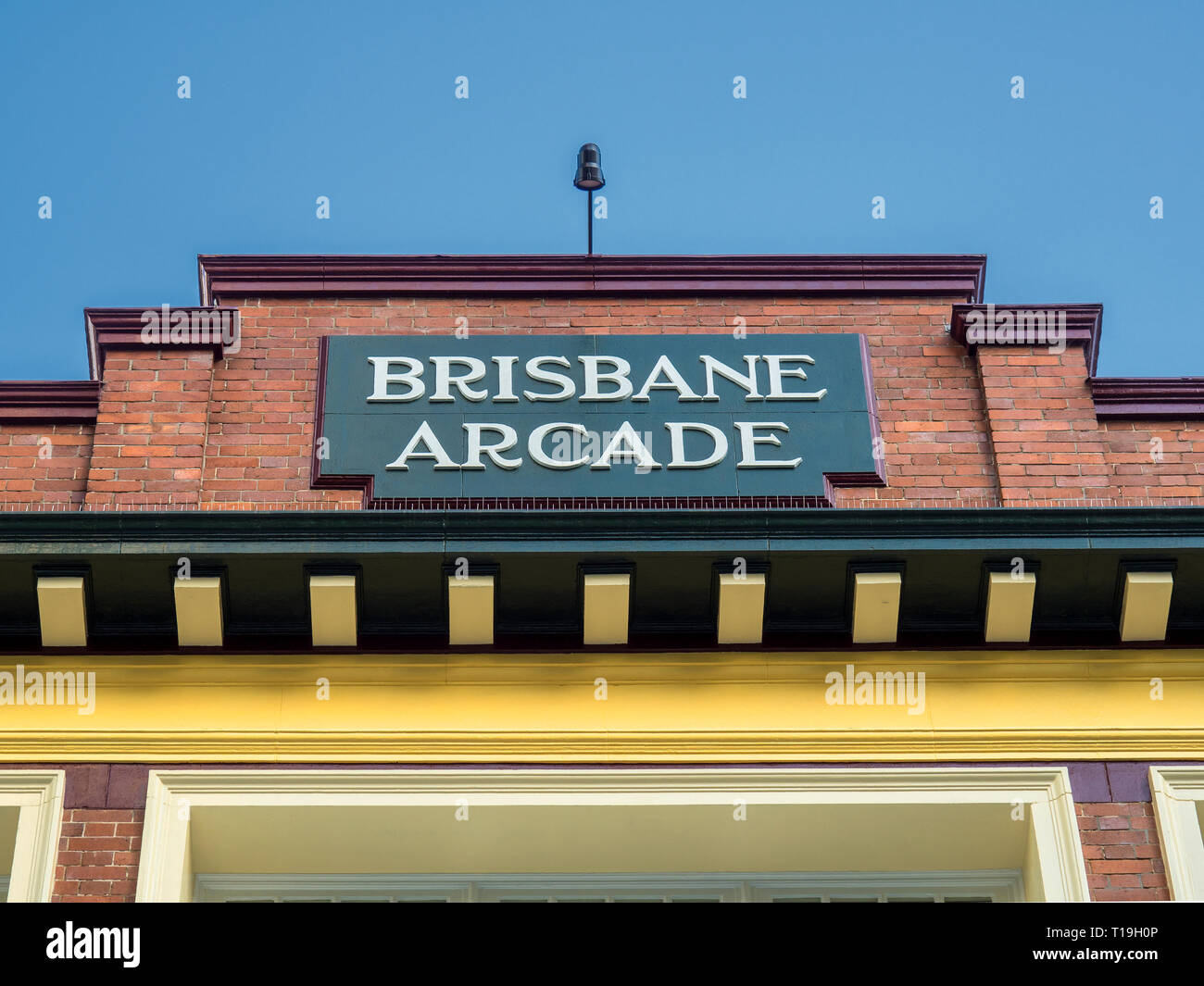 Locations within Brisbane City Queensland Australia Stock Photo