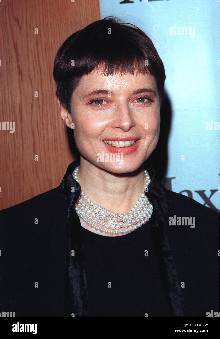 LOS ANGELES, CA - December 3, 1998: Actress ISABELLA ROSSELLINI at ...