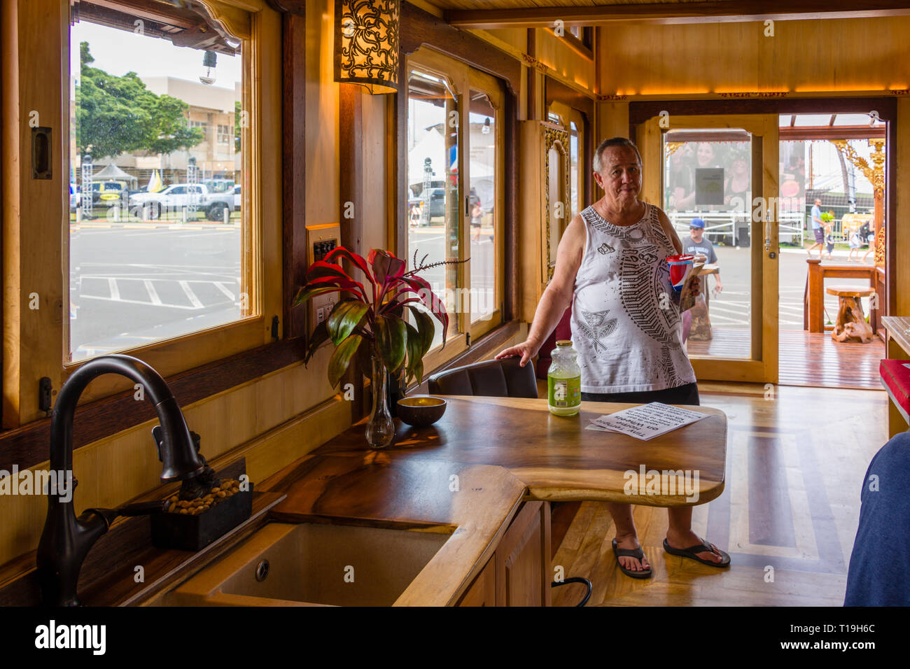 Maui Fair Tiny House Stock Photo Alamy