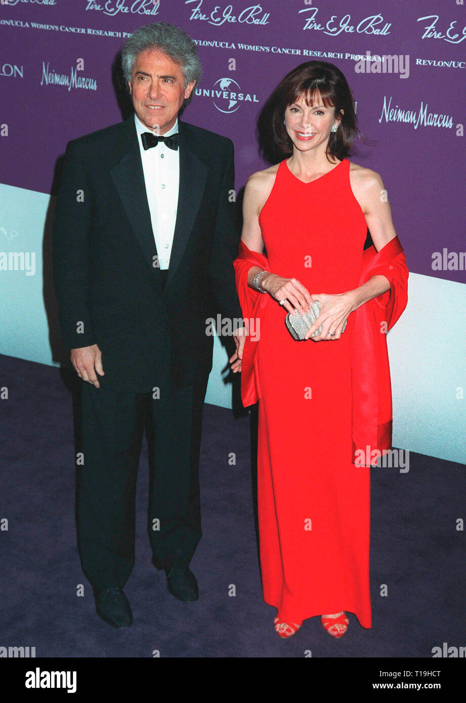 Actress Victoria Principal Husband Dr Harry Stock Photo Palim