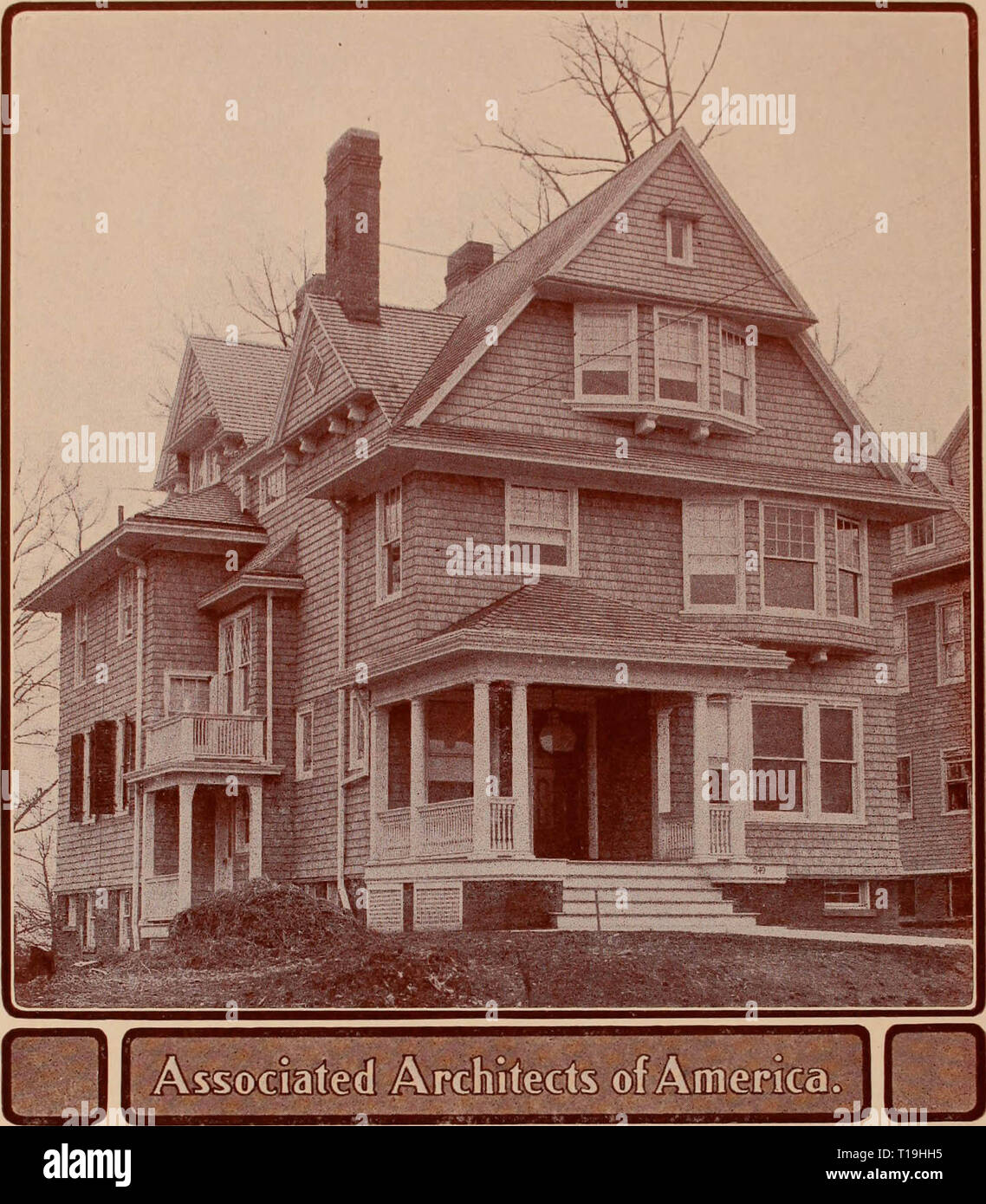 "Artistic modern homes book number two." (1902 Stock Photo Alamy
