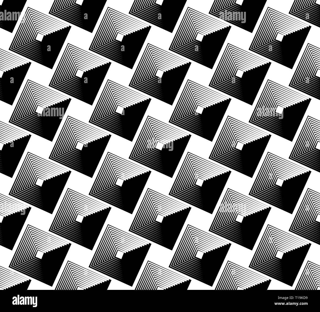 Square pattern series. Seamlessly repeatable vector illustration Stock ...