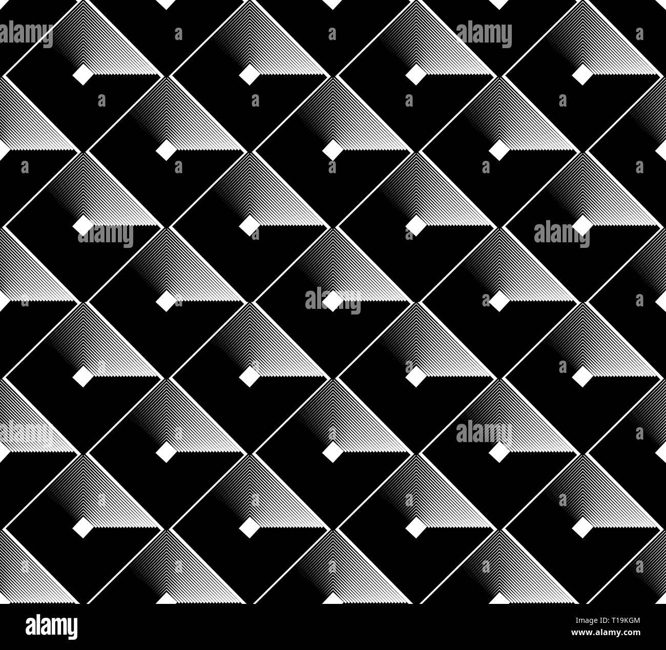 Square pattern series. Seamlessly repeatable vector illustration Stock ...