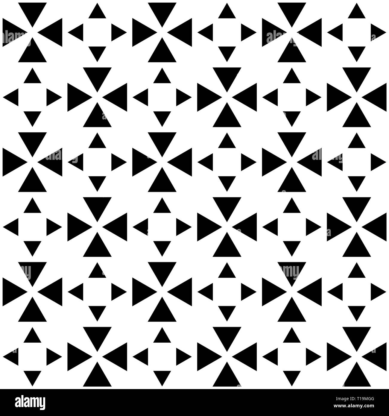 Triangle spikes Cut Out Stock Images & Pictures - Alamy