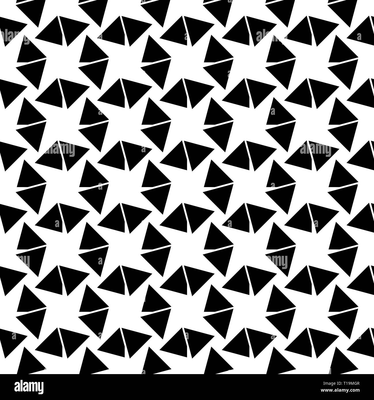 Abstract vector pattern with triangles. Repeatable swatch Stock Photo ...