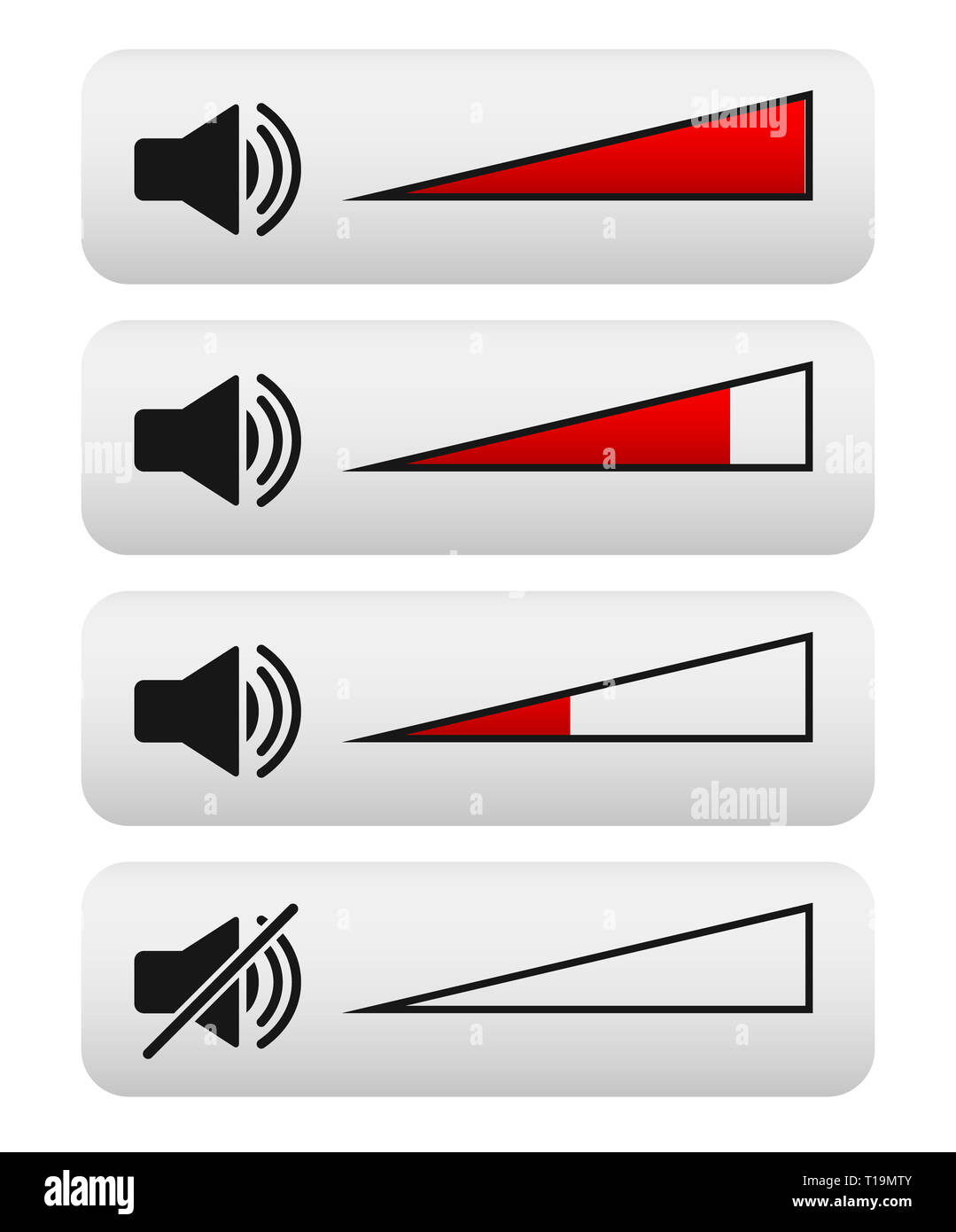 Volume control, Digital Volume knobs. adjust opacity mask to set volume