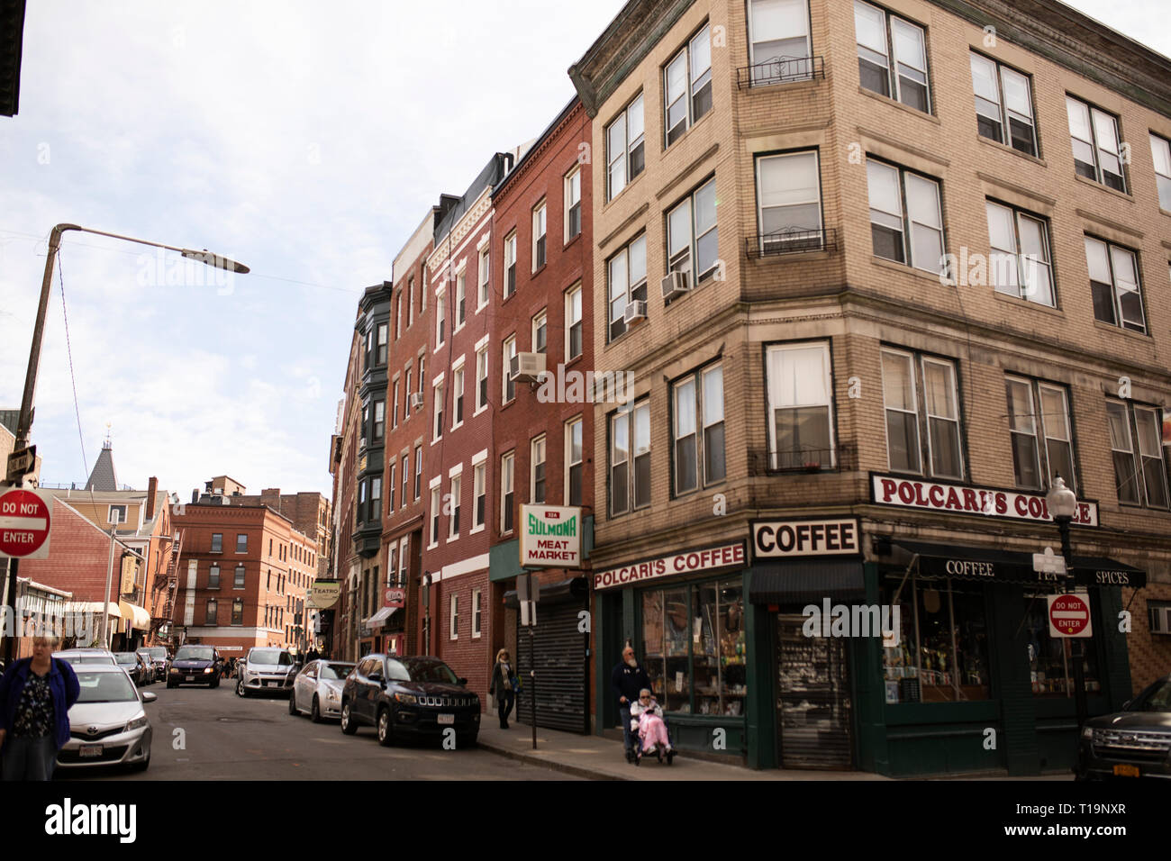 Polcari's Coffee on Salem Street in the North End of Boston