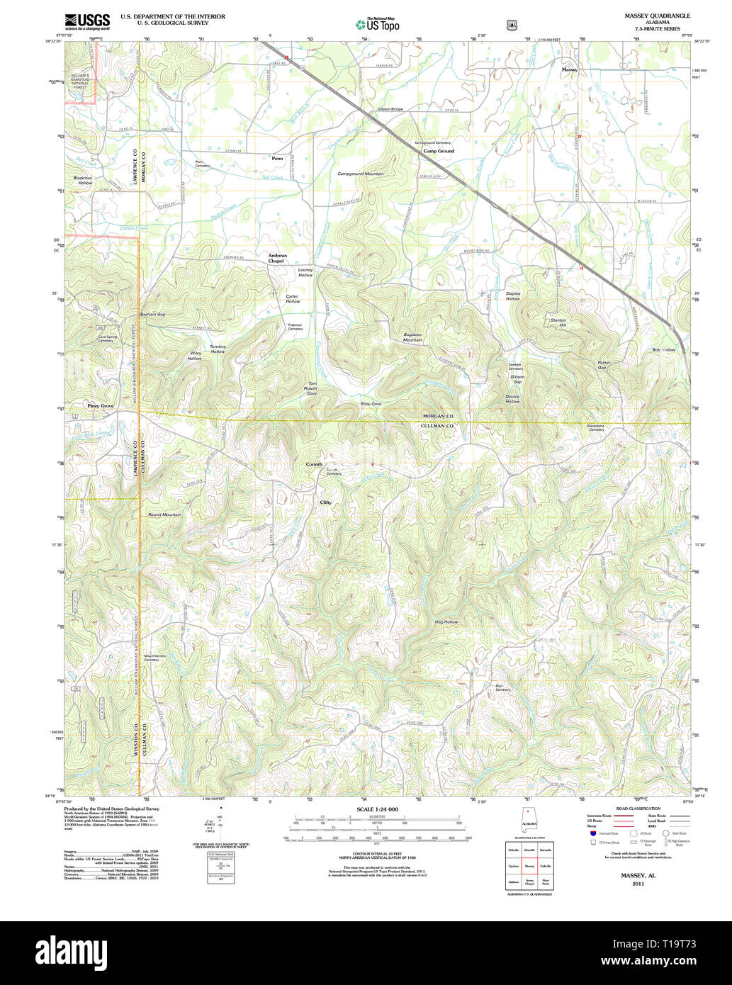 Map of massey hires stock photography and images Alamy