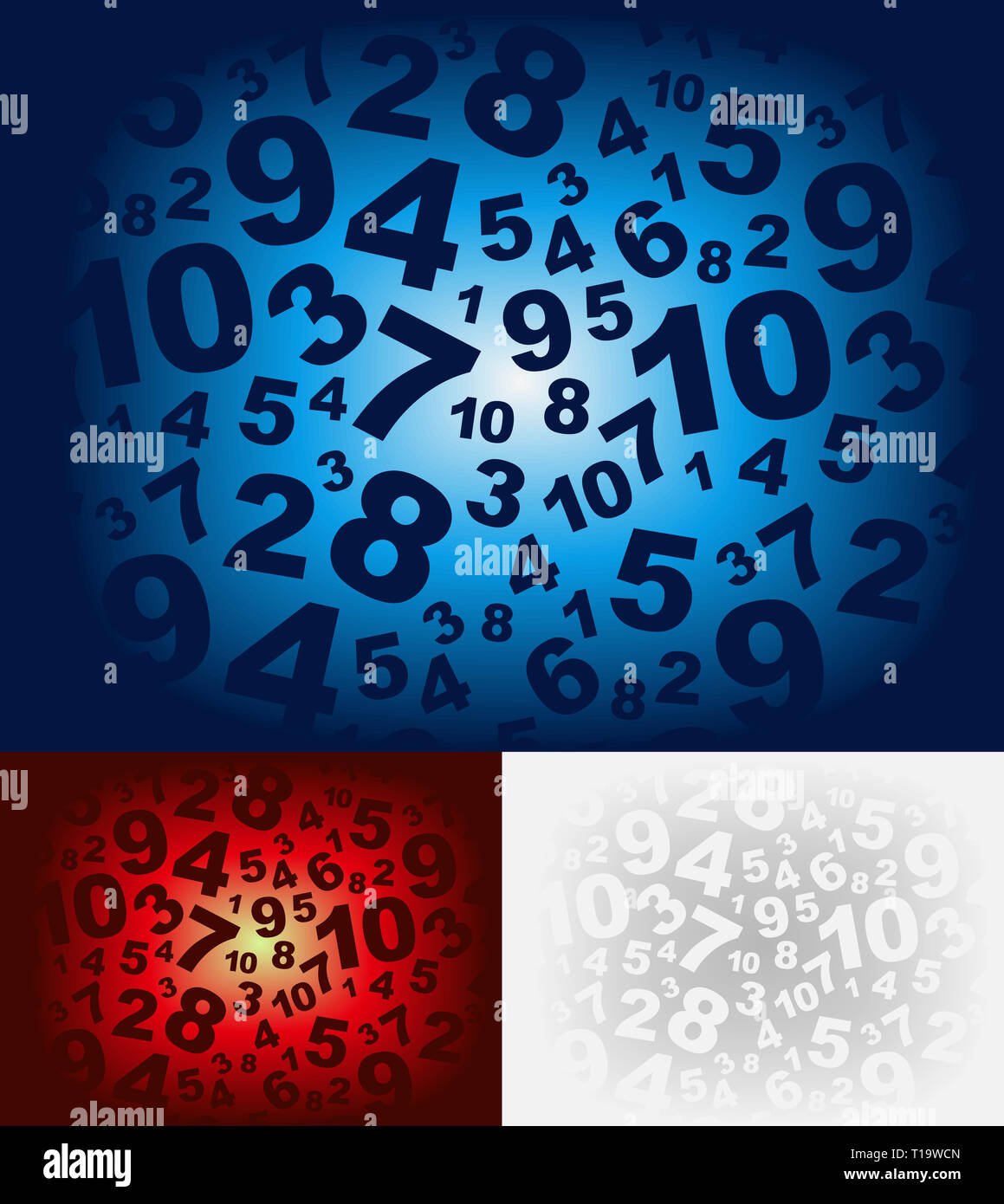 Colorful abstract number two shape hi-res stock photography and images ...