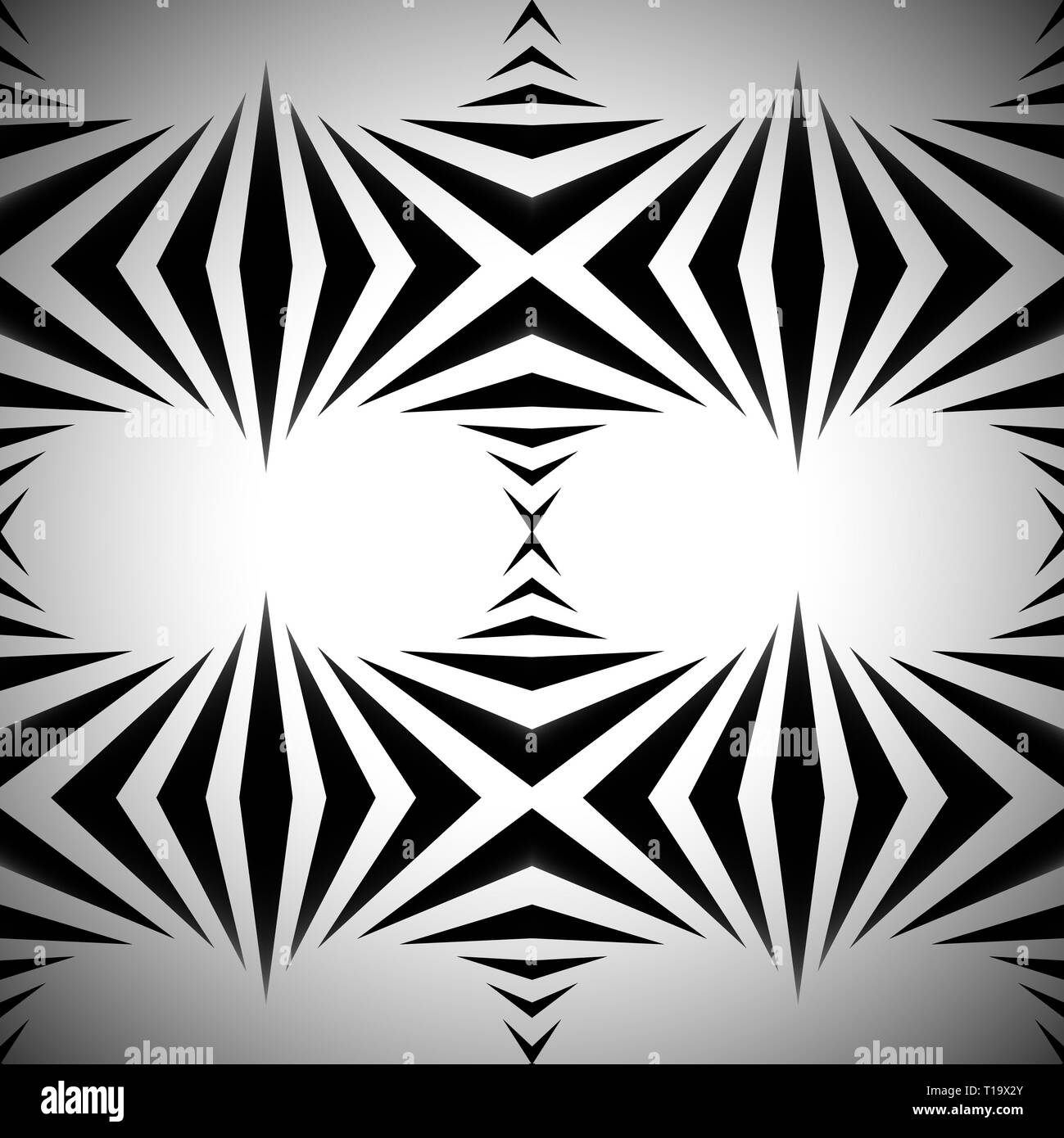 Abstract vector pattern, background in black and white Stock Photo - Alamy