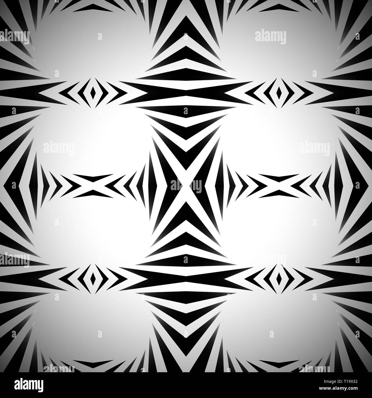 Abstract vector pattern, background in black and white Stock Photo - Alamy