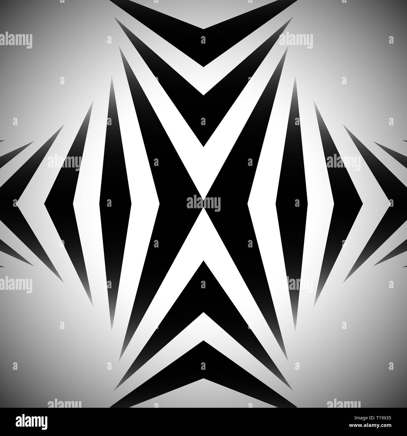 Abstract vector pattern, background in black and white Stock Photo - Alamy
