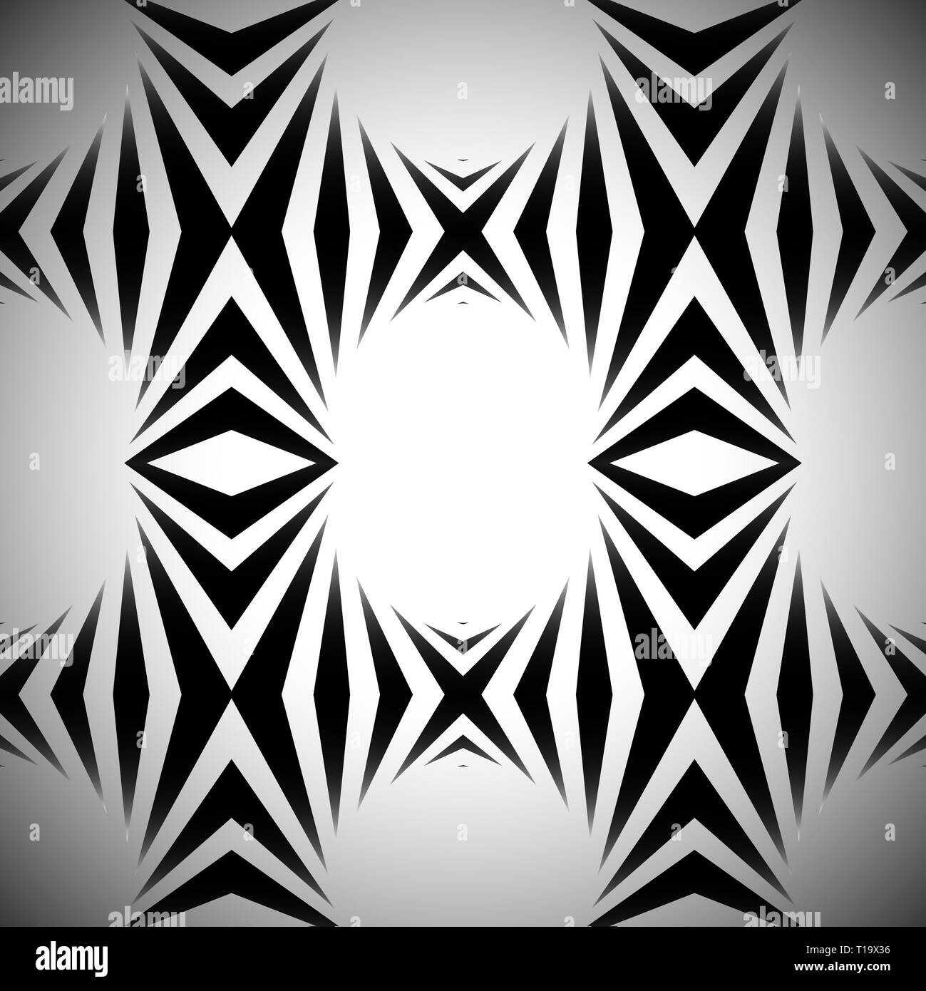 Abstract vector pattern, background in black and white Stock Photo - Alamy