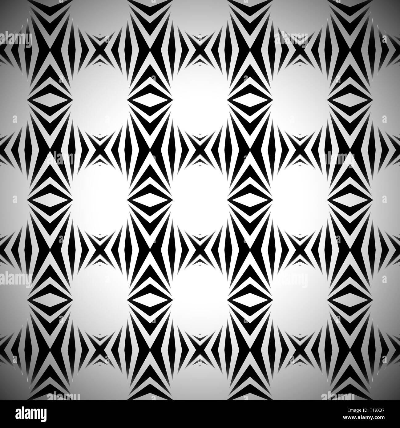 Abstract vector pattern, background in black and white Stock Photo - Alamy