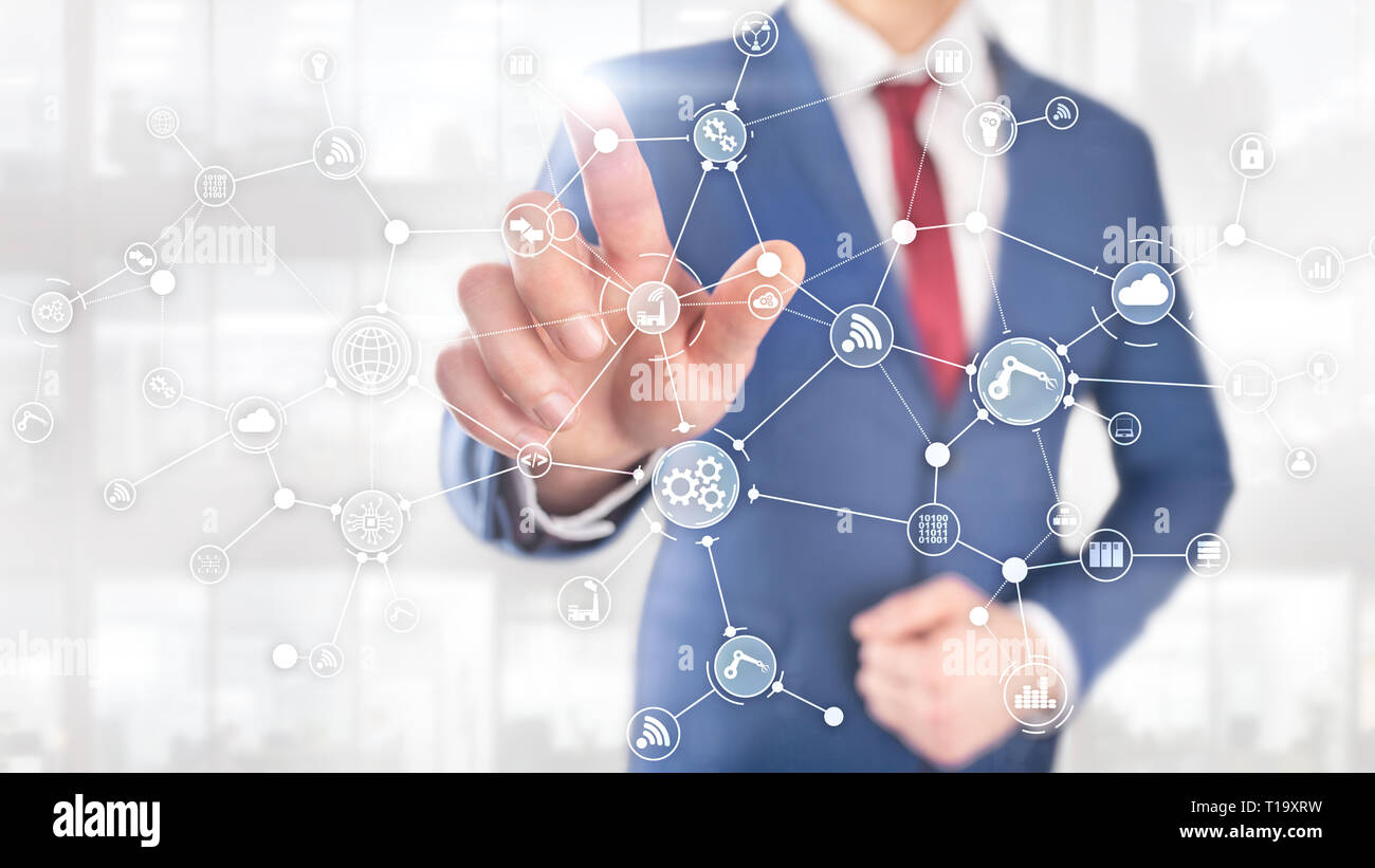Technology industrial business process workflow organisation structure ...