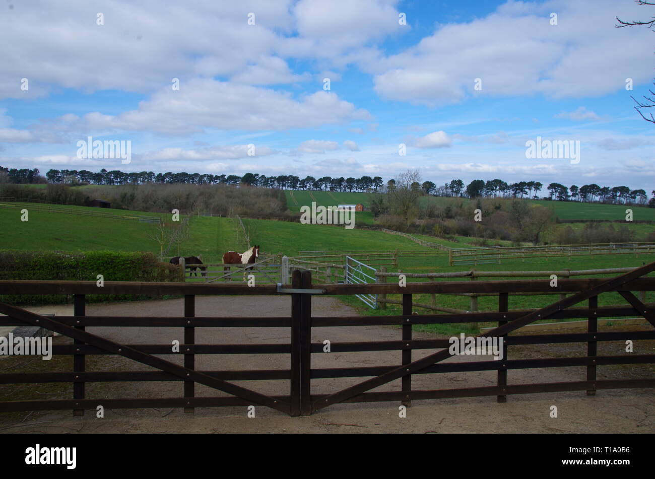 Little Compton. The Donnington Way. Warwickshire. Cotswolds. England