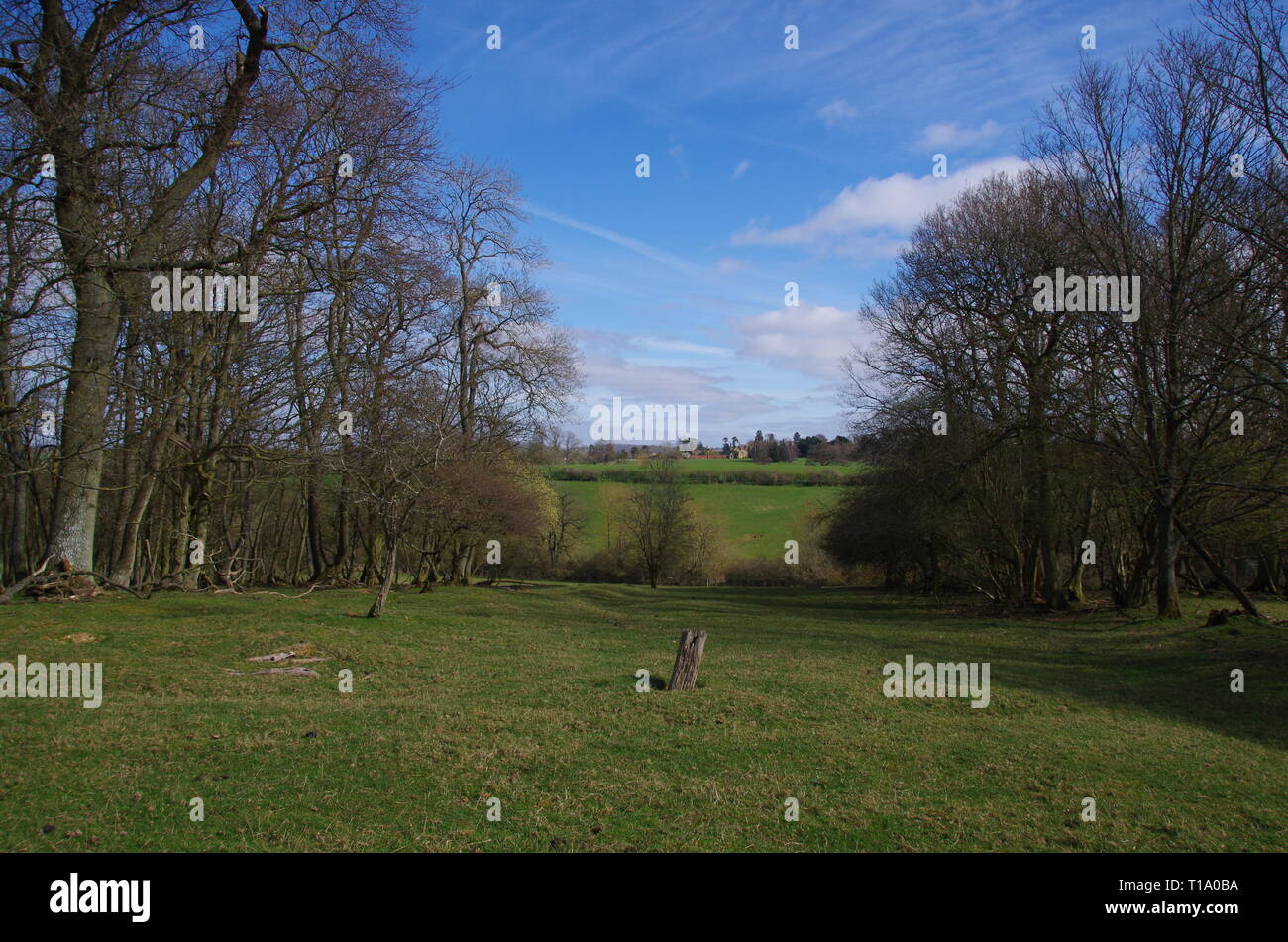 Little Compton. The Donnington Way. Warwickshire. Cotswolds. England