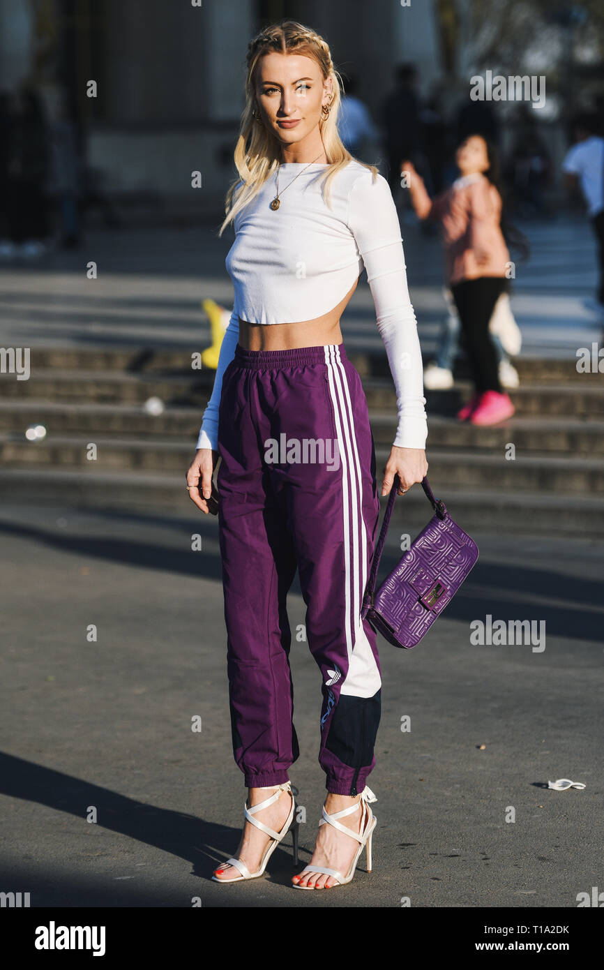 Adidas Tracksuit Bottoms High Resolution Stock Photography and Images -  Alamy