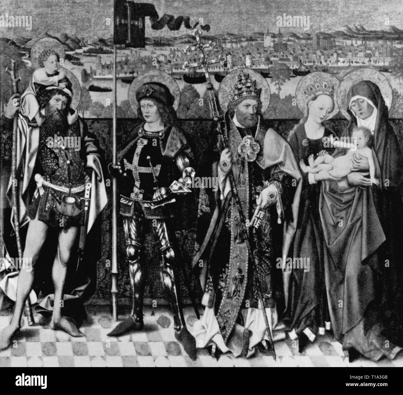 Glorification of the virgin hires stock photography and images Alamy