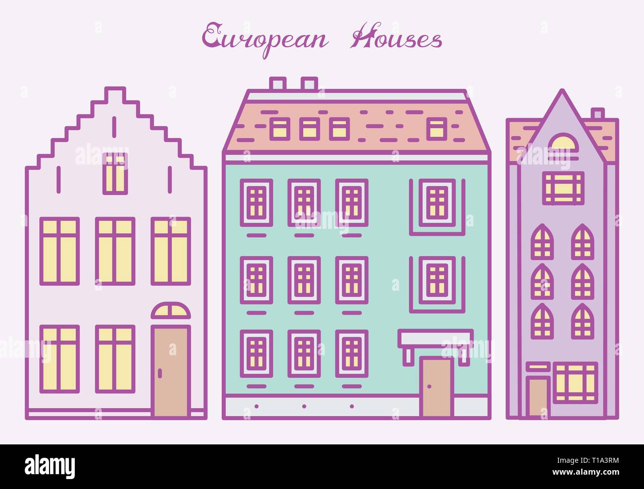 Europe House Or Apartments Cute Architecture In Netherlands