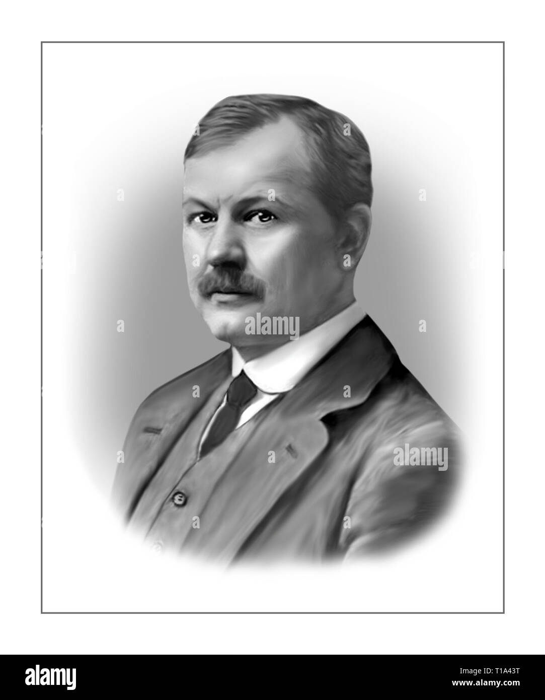 Franz Lehar 1870-1948 Austro Hungarian Composer Stock Photo