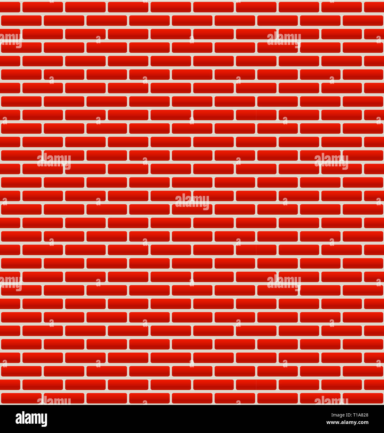 Brick Wall Texture with Small Bricks Stock Photo