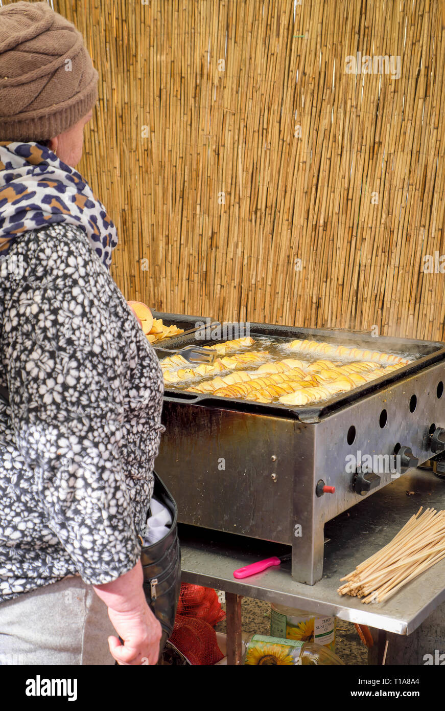 street food in hungery Stock Photo - Alamy