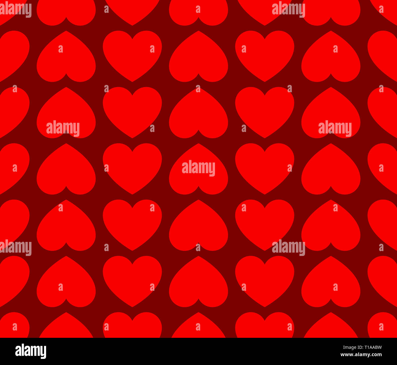 Repeatable heart pattern, heart background, vector graphics Stock Photo ...