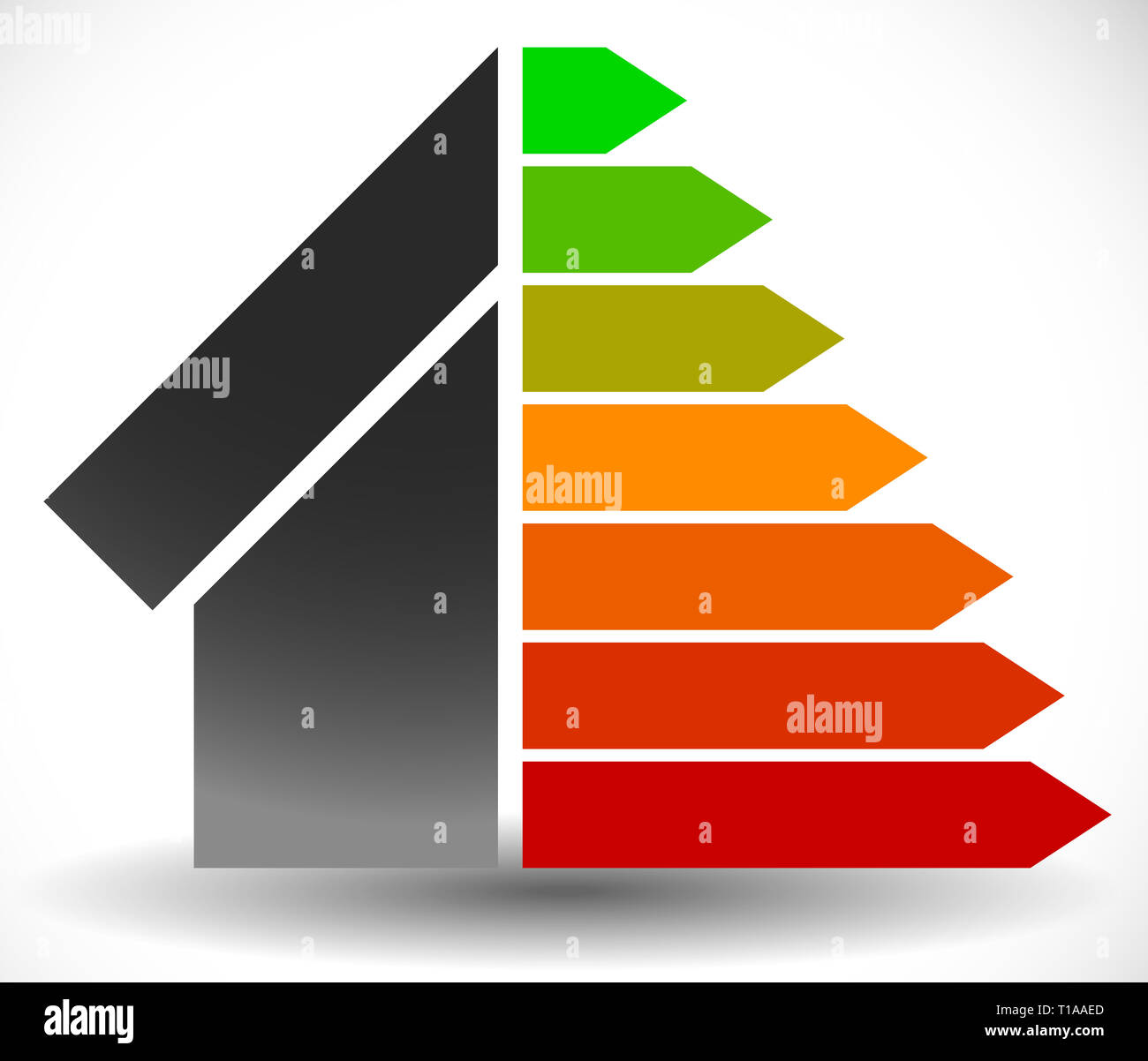 House with Energy Rating Certificate, Energy Performance Certificate
