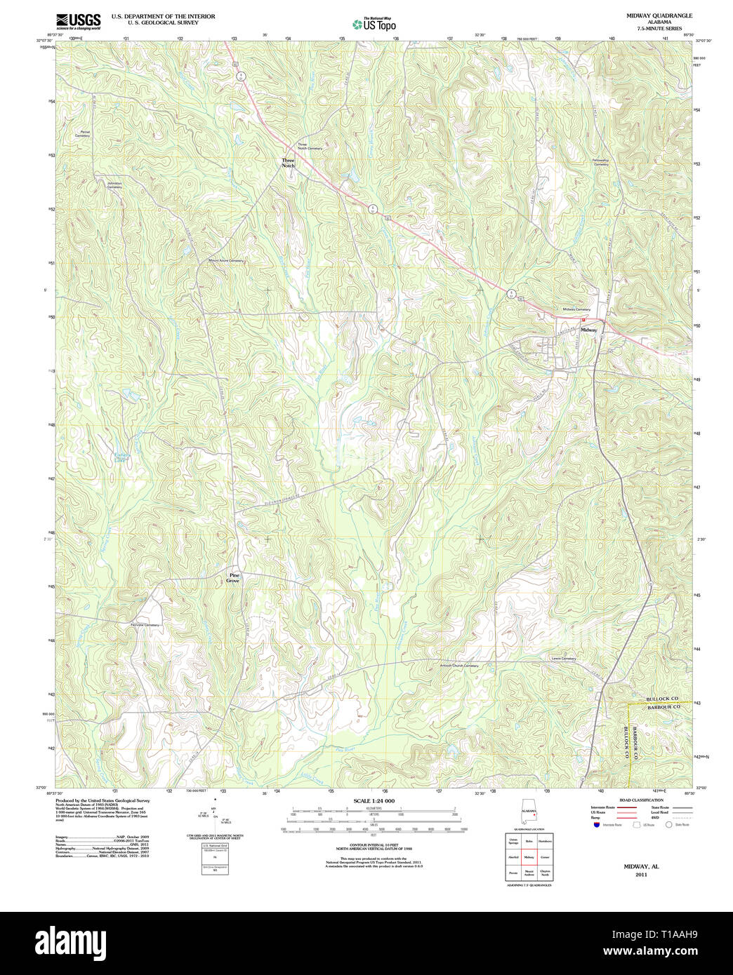 Midway map hires stock photography and images Alamy
