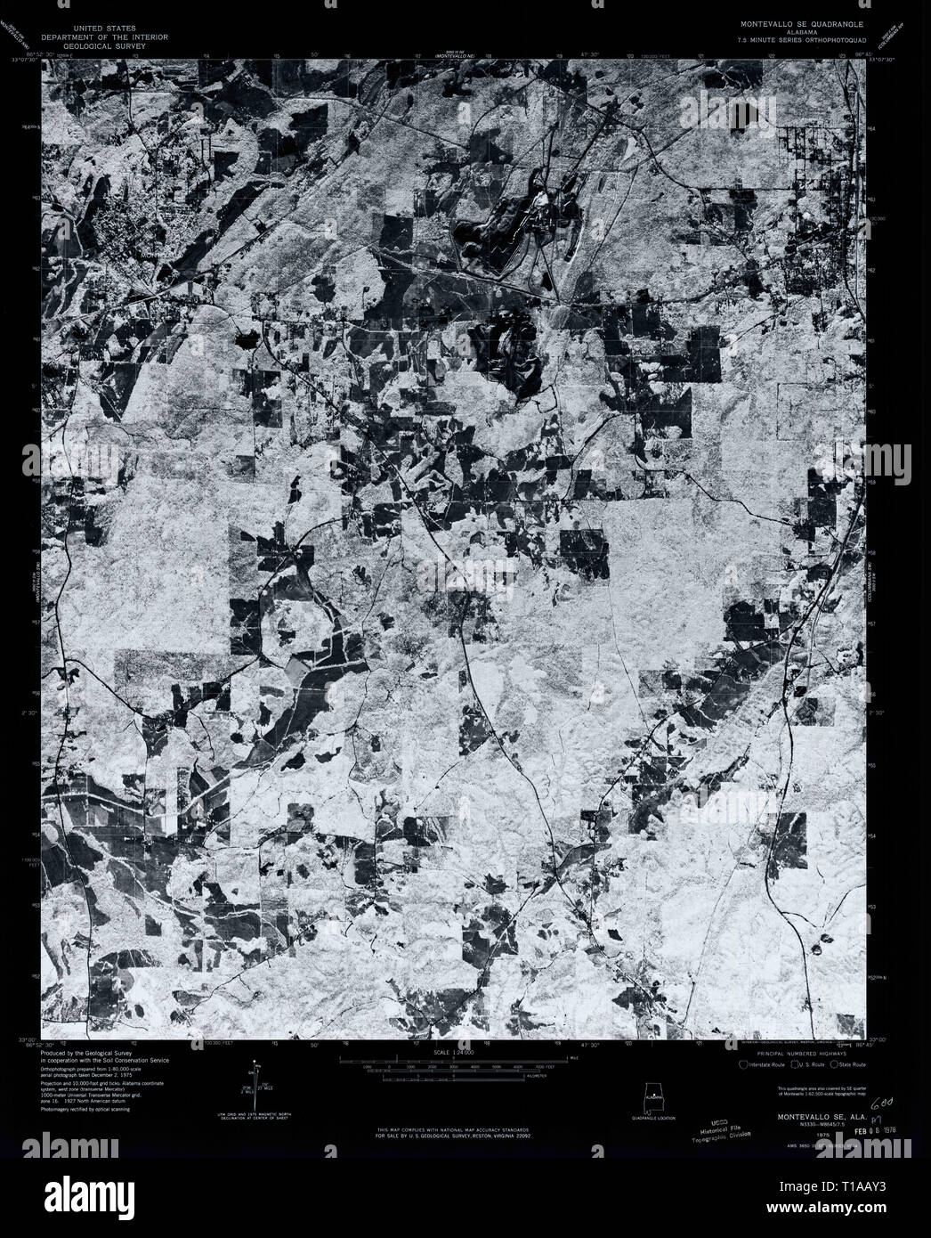 Map of montevallo hires stock photography and images Alamy