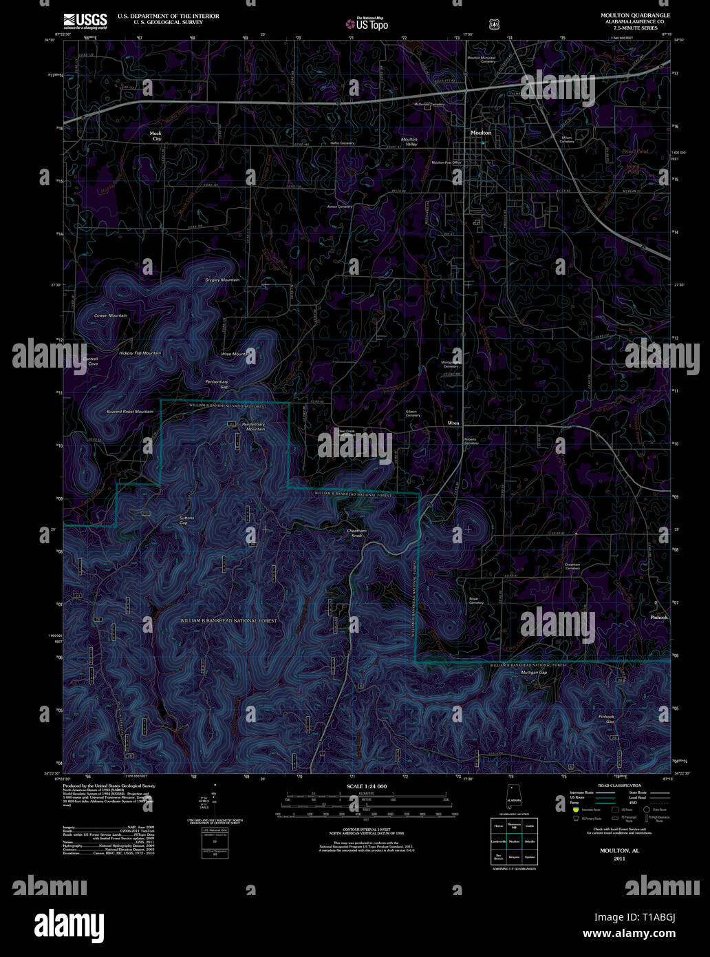 Map of moulton hires stock photography and images Alamy