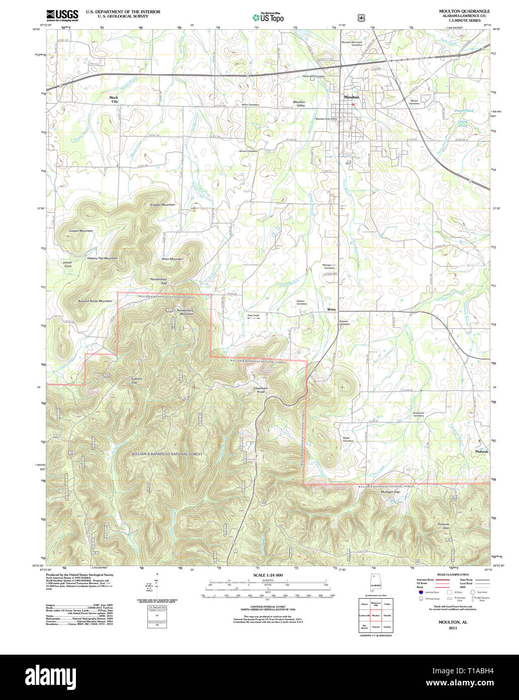Map of moulton hires stock photography and images Alamy