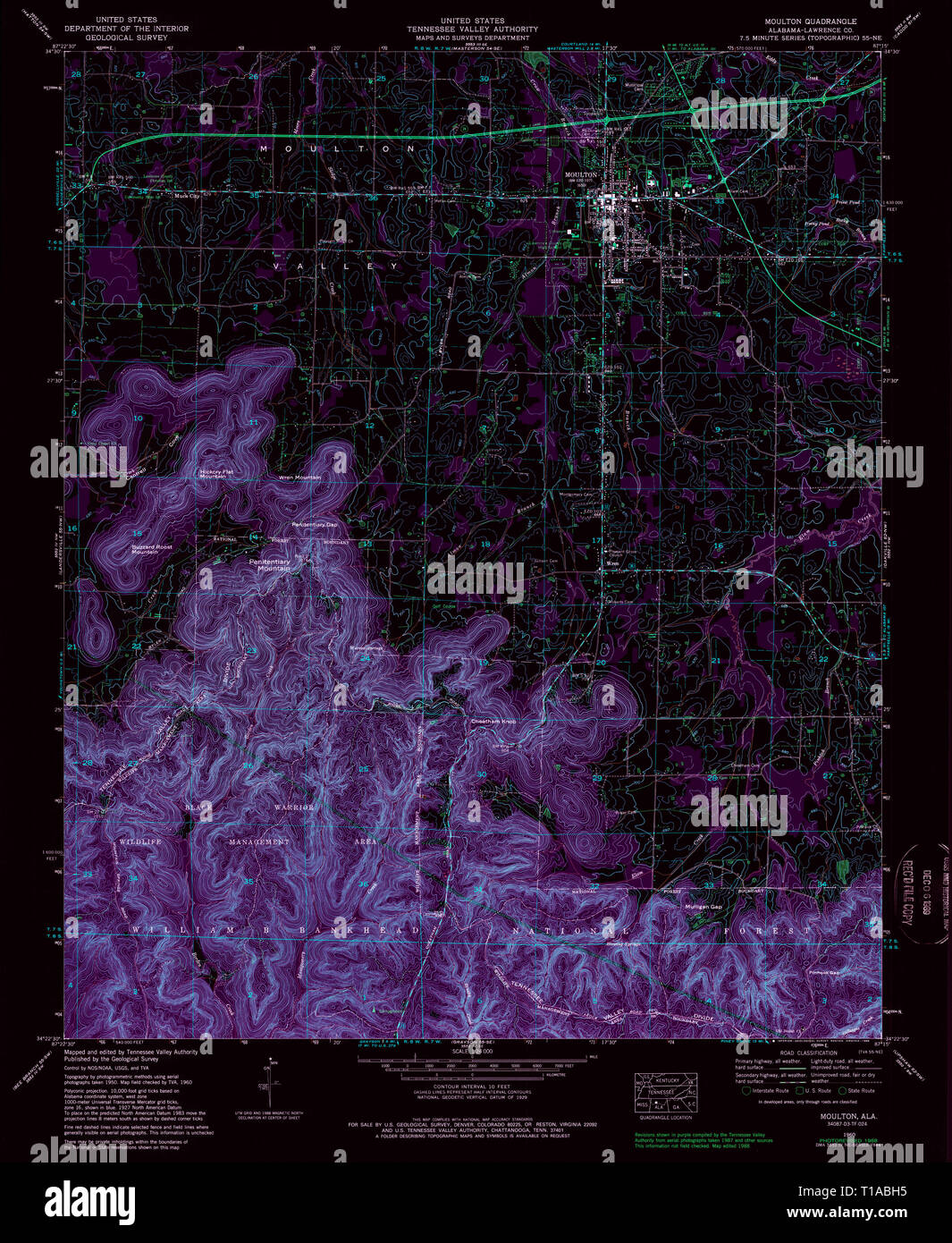Map of moulton hires stock photography and images Alamy