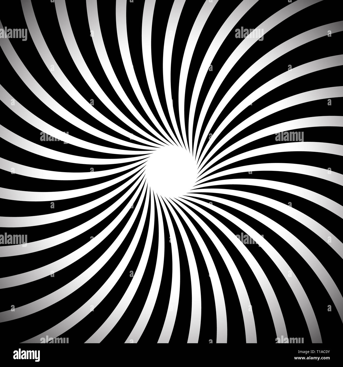Abstract black and white graphics. Vector illustration Stock Photo - Alamy