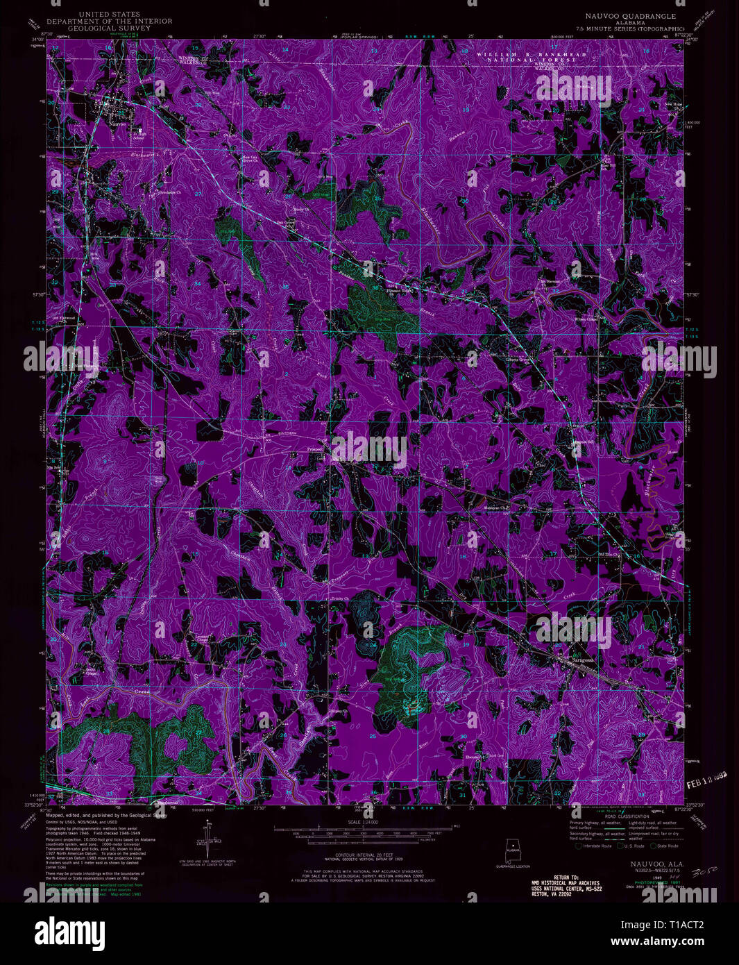 Nauvoo map hires stock photography and images Alamy