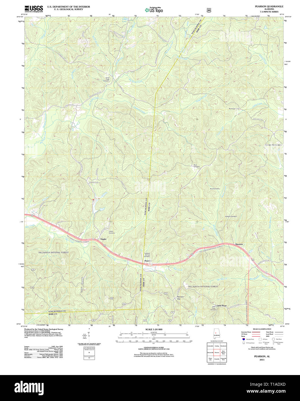 Map of pearson hires stock photography and images Alamy