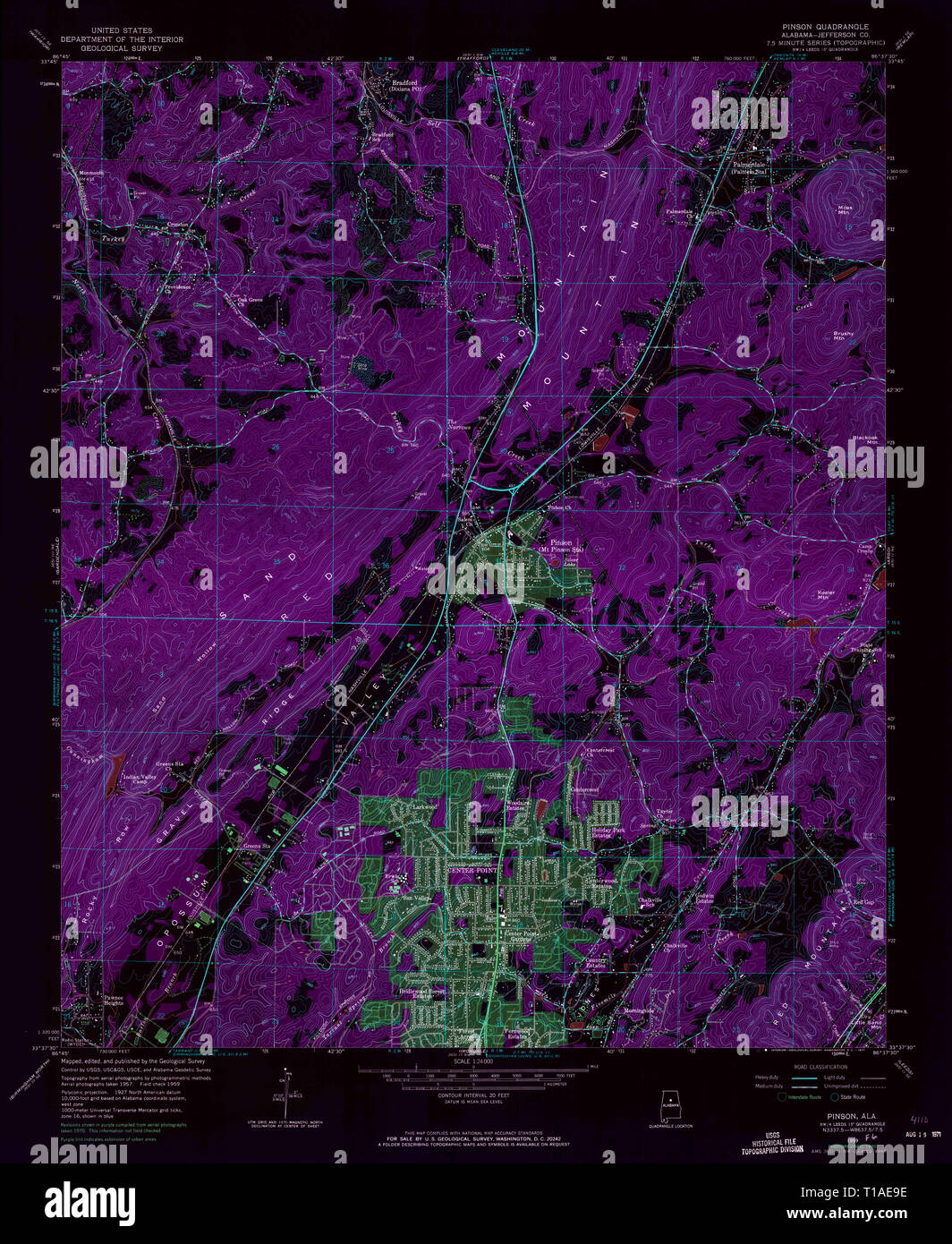 Pinson map hires stock photography and images Alamy