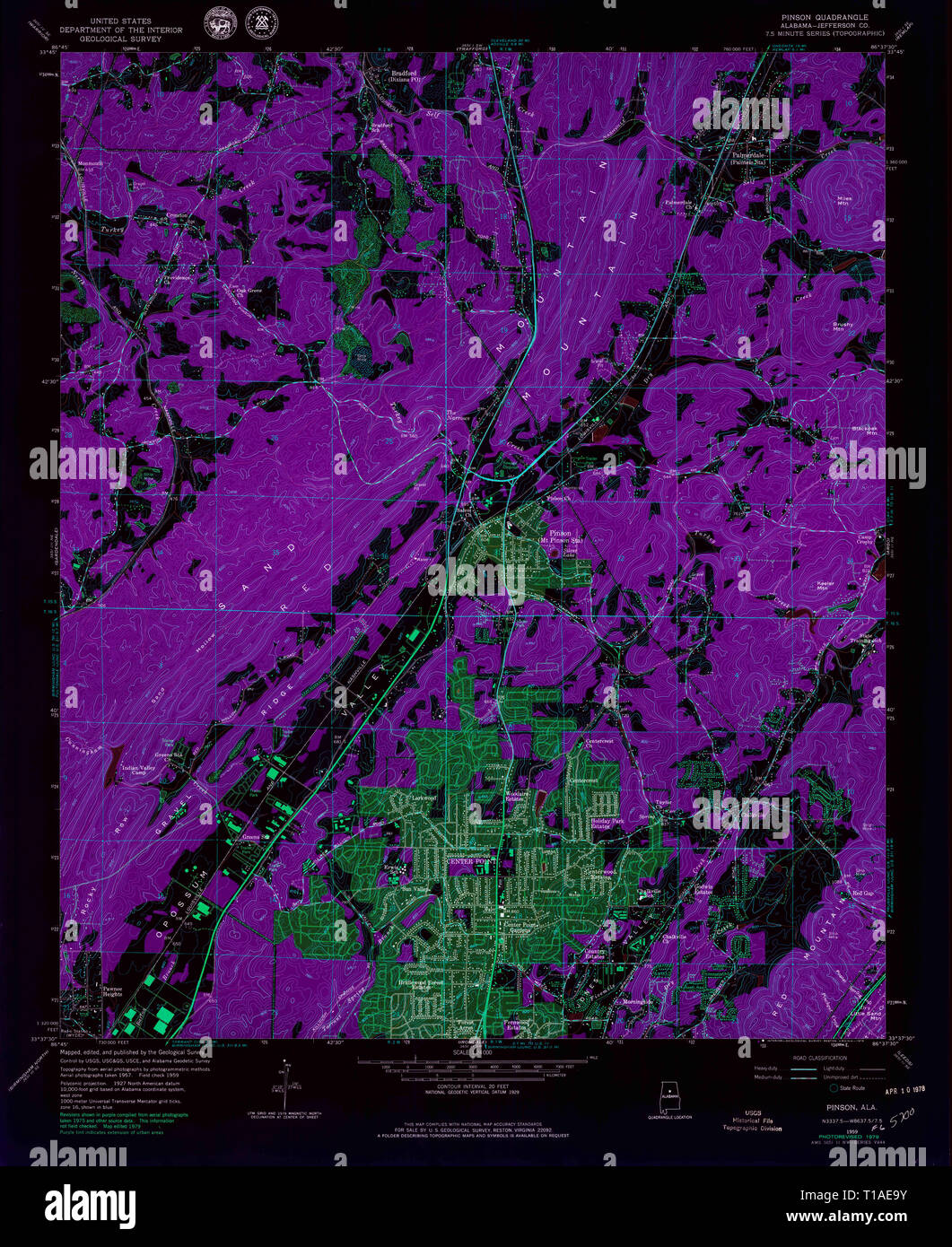 Pinson map hires stock photography and images Alamy