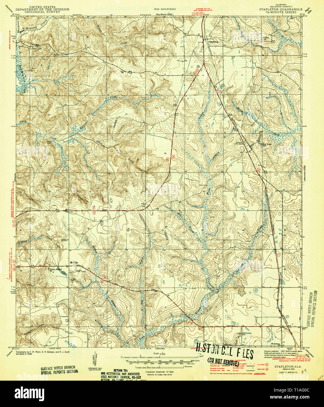 Stapleton map hires stock photography and images Alamy
