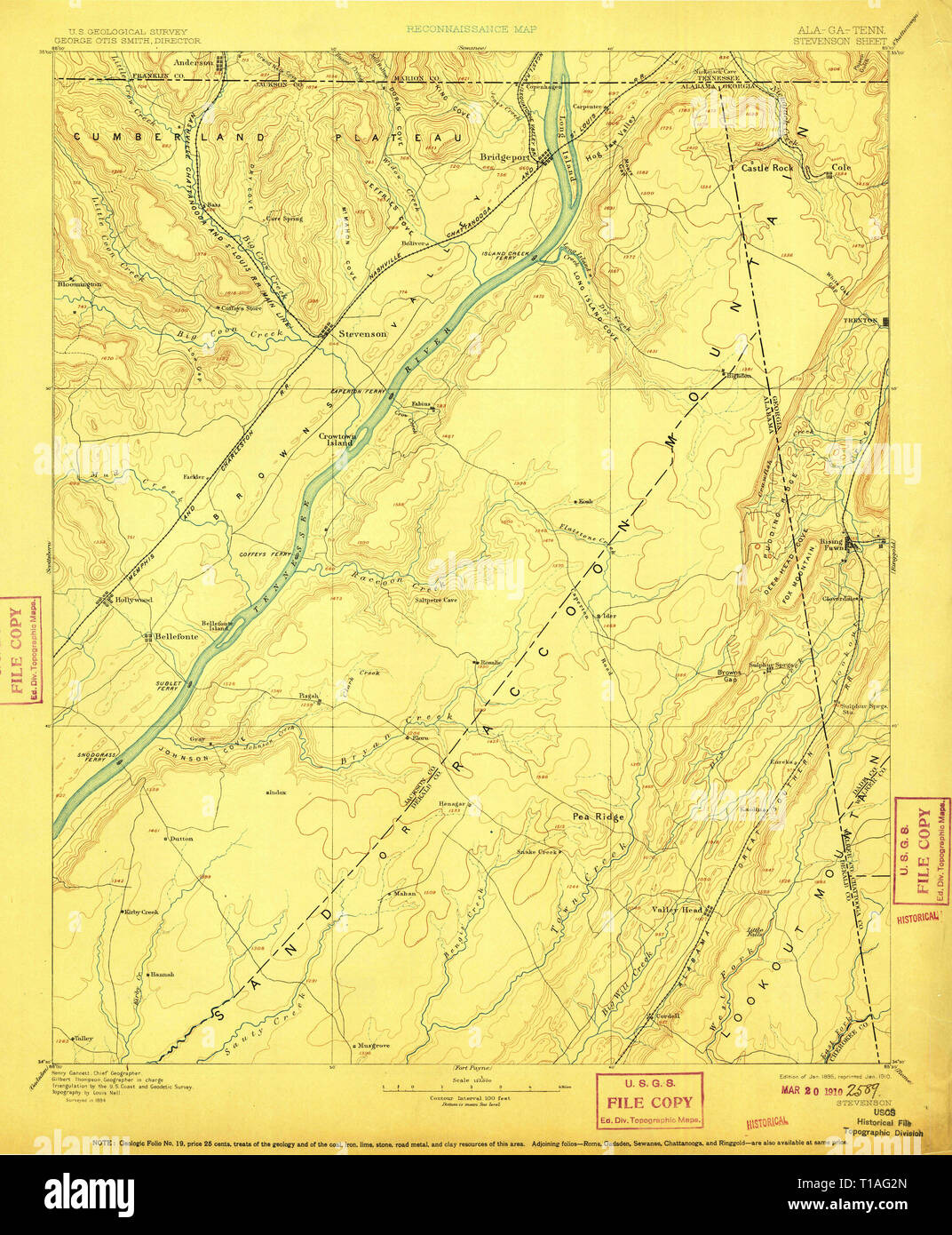 Map of stevenson hires stock photography and images Alamy
