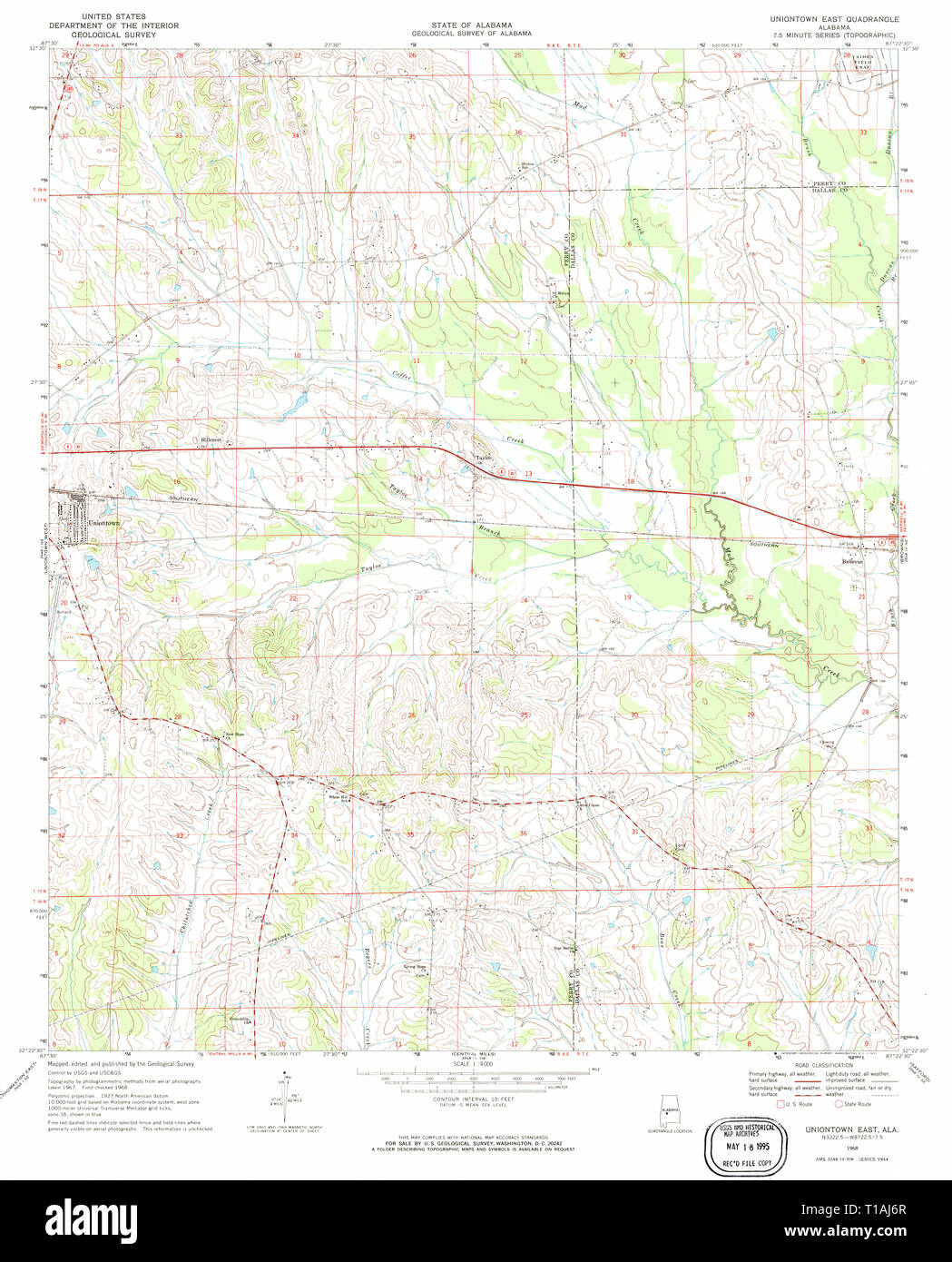 Uniontown map Cut Out Stock Images & Pictures Alamy