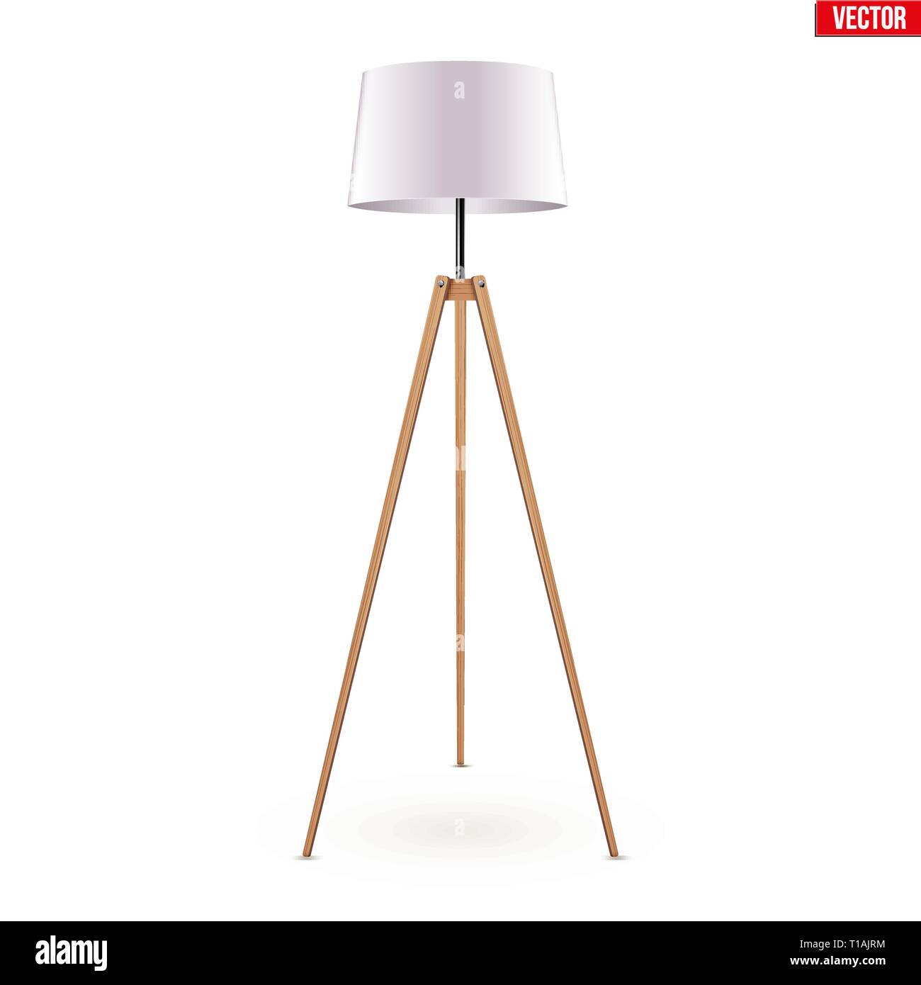 Decorative Floor Lamp Tripod Stock Vector Image & Art Alamy
