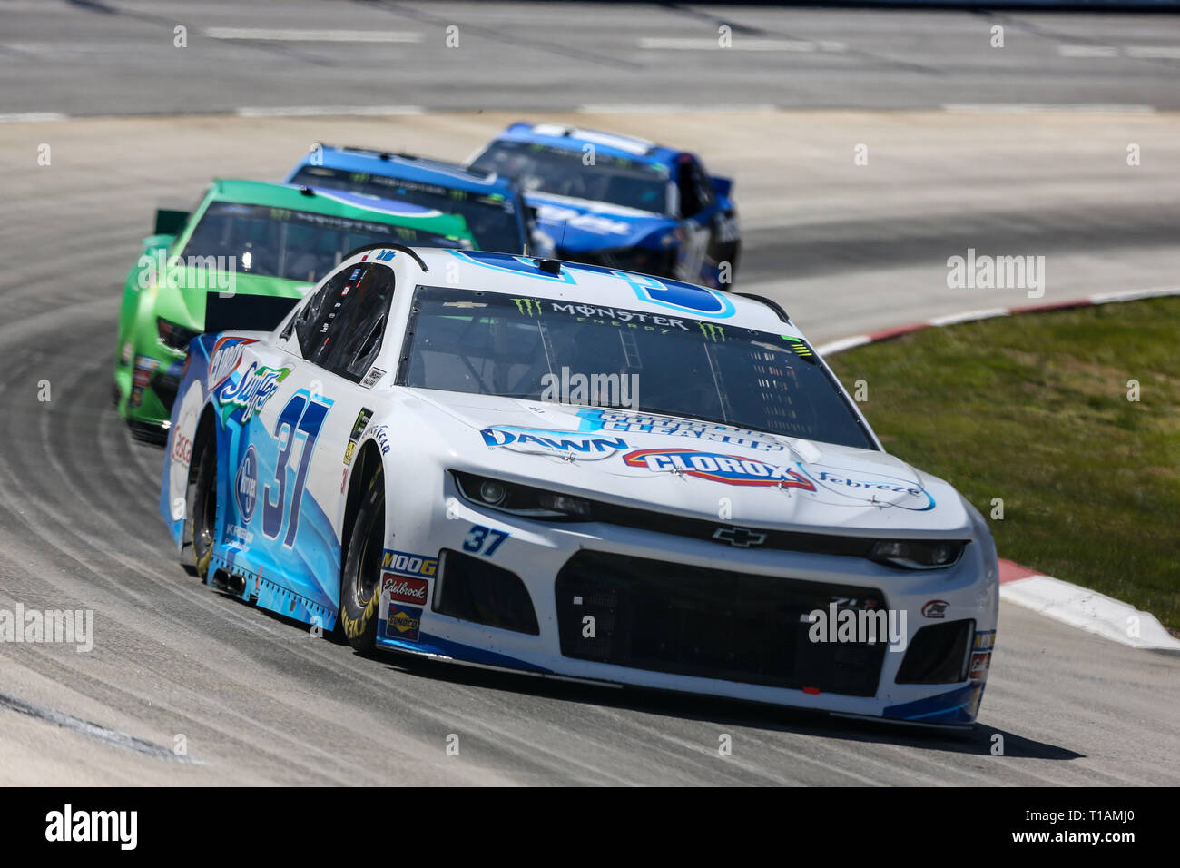 Ridgeway, VA, USA. 24th Mar, 2019. Monster Energy NASCAR Cup Series ...