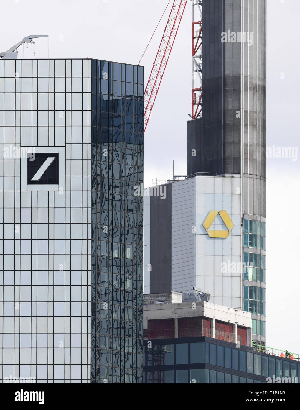 Frankfurt Germany 25th Mar 2019 The Head Offices Of Deutsche